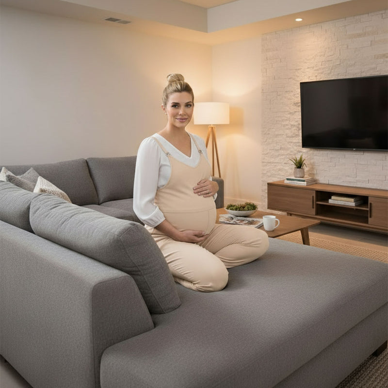 Tired of buying new clothes for every stage.